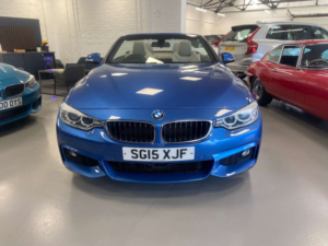 2015 BMW 4 Series 2.0 420d M Sport Auto 2dr in Blue — image 6