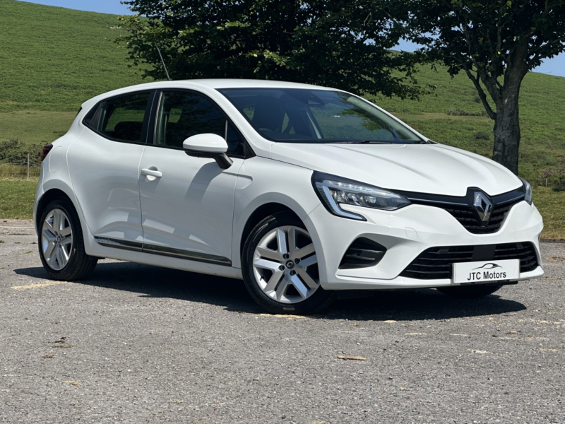2020 Renault Clio 1.0 Sce 75 Play 5dr Man, Petrol, White + Great Value in White — image 1