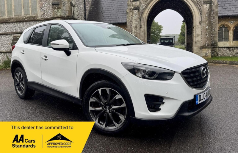 2015 Mazda Cx-5 2.0 Skyactiv-G Sport Nav Euro 6 (s/s) 5dr in White — image 1