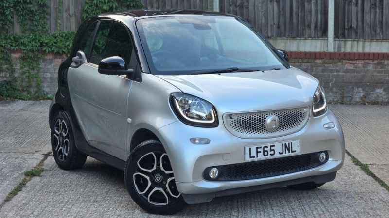 2015 Smart Fortwo 1.0 Prime (premium Plus) Twinamic Euro 6 (s/s) 2dr in Silver — image 1