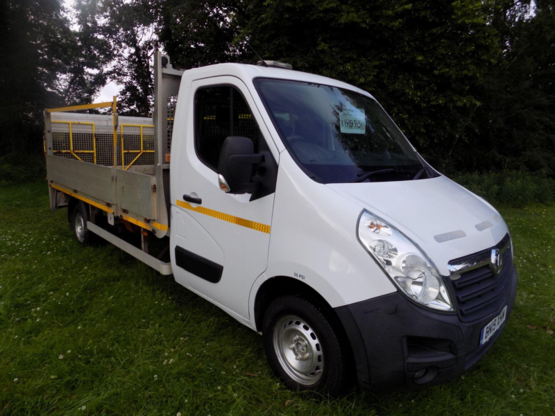 2019 Vauxhall Movano 2.3 Cdti 3500 Biturbo Rwd L3 H1 Euro 6 2dr in White — image 1
