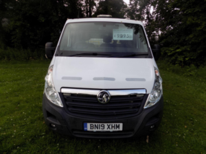 2019 Vauxhall Movano 2.3 Cdti 3500 Biturbo Rwd L3 H1 Euro 6 2dr in White — image 2