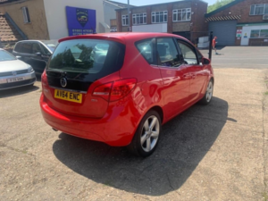 2014 Vauxhall Meriva 1.6 Cdti Ecoflex Tech Line Euro 6 (s/s) 5dr in Red — image 4