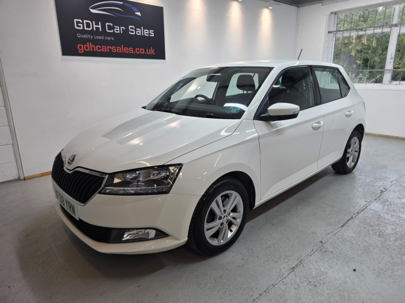 2018 Skoda Fabia 1.0 Tsi Se Hatchback 5dr Petrol DSG Euro 6 (s/s) (110 Ps) in White — image 1