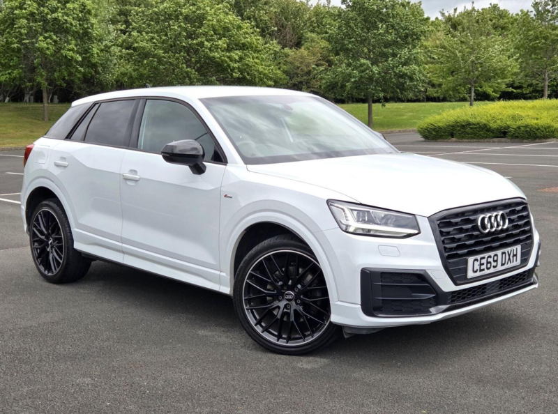 2019 Audi Q2 1.6 Tdi 30 Black Edition Euro 6 (s/s) 5dr in White — image 1
