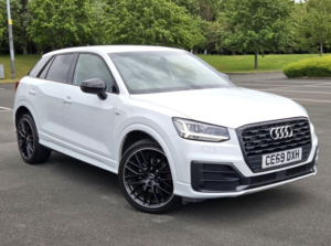 2019 Audi Q2 1.6 Tdi 30 Black Edition Euro 6 (s/s) 5dr in White — image 2