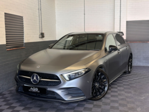 2021 Mercedes-Benz A Class 2.0 A220d Exclusive Edition Plus Hatchback 5dr Diesel 8g-Dct Euro 6 (s/s) (190 Ps) in Grey — image 4