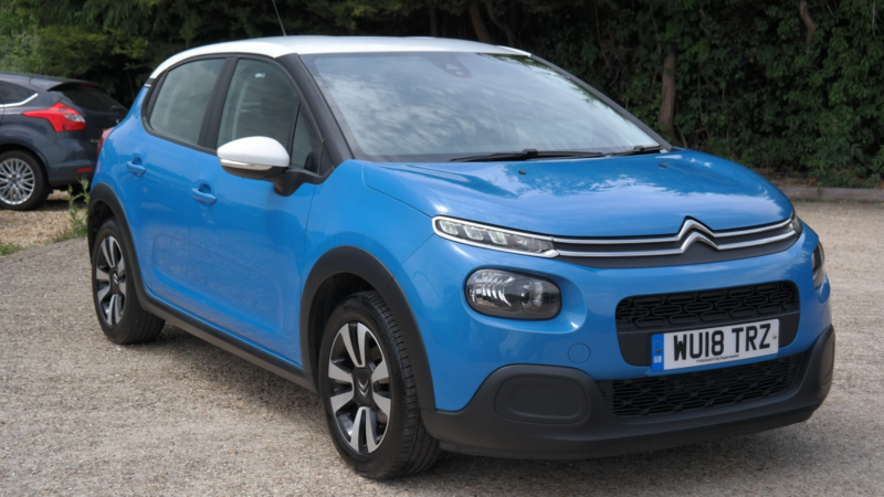 2018 Citroen C3 1.2 Puretech Feel in Blue — image 1