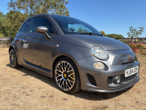2014 Abarth 595 1.4 T-Jet Turismo Euro 6 3dr in Grey — image 3