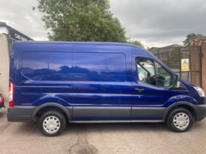 2018 Ford Transit 2.0 290 Ecoblue Panel Van 5dr Diesel Manual Fwd L2 H2 Euro 6 (130 Ps) in Blue — image 2