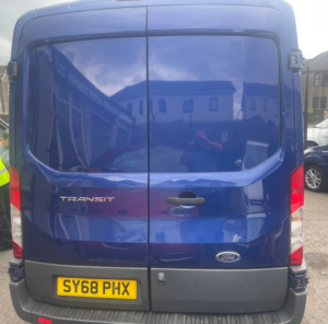 2018 Ford Transit 2.0 290 Ecoblue Panel Van 5dr Diesel Manual Fwd L2 H2 Euro 6 (130 Ps) in Blue — image 5