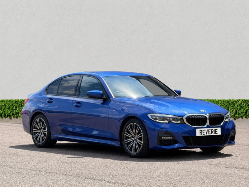 2021 BMW 3 Series 2.0 330i M Sport Saloon 4dr Petrol Auto Euro 6 (s/s) (258 Ps) in Blue — image 1
