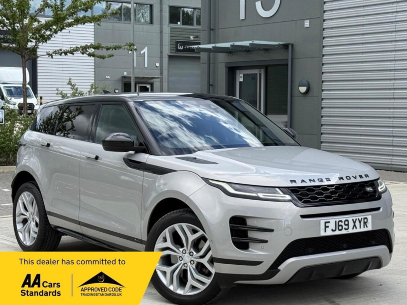 2019 Land Rover Range Rover Evoque 2.0 D180 R-Dynamic Se Auto 4WD Euro 6 (s/s) 5dr in Silver — image 1