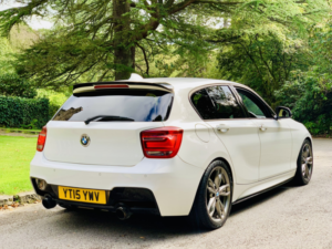 2015 BMW 1 Series 3.0 M135i 5 Door in White — image 4