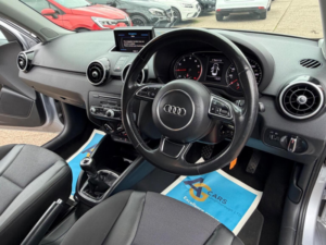 2016 Audi A1 1.0 Tfsi Sport Sportback Euro 6 (s/s) 5dr in Silver — image 3