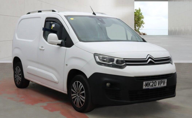 2020 Citroen Berlingo 1.6 Bluehdi 1000 Driver M Swb Euro 6 (s/s) 5dr in White — image 1