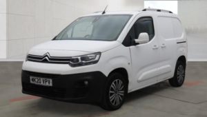 2020 Citroen Berlingo 1.6 Bluehdi 1000 Driver M Swb Euro 6 (s/s) 5dr in White — image 2