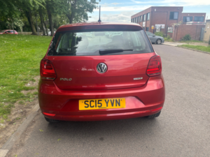 2015 Volkswagen Polo 1.0 Bluemotion Tech Se Hatchback 3dr Petrol Manual Euro 6 (s/s) (60 Ps) in Red — image 5