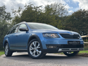 2014 Skoda Octavia 2.0 Tdi Scout Estate 5dr Diesel Manual 4WD Euro 6 (s/s) (150 Ps) in Blue — image 2