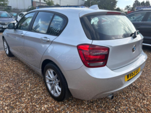 2013 BMW 1 Series 2.0 116d Se Euro 5 (s/s) 5dr in Silver — image 4