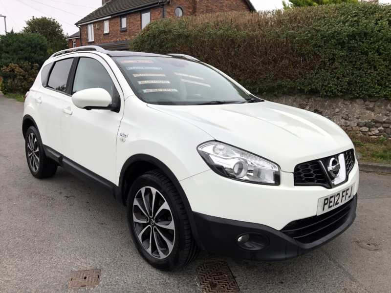 2012 Nissan Qashqai 1.5 Dci N-Tec + Turbo Diesel 6 Speed Manual - Service History - 85000 Miles in White — image 1