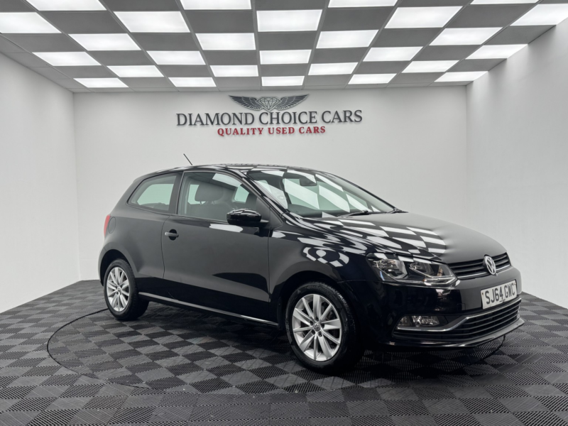 2014 Volkswagen Polo 1.0 Bluemotion Tech Se in Black — image 1