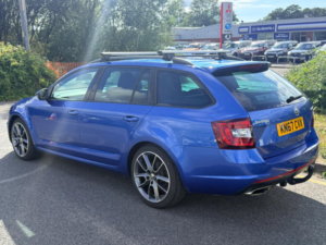 2017 Skoda Octavia 2.0 Tdi Vrs DSG Euro 6 (s/s) 5dr in Blue — image 6
