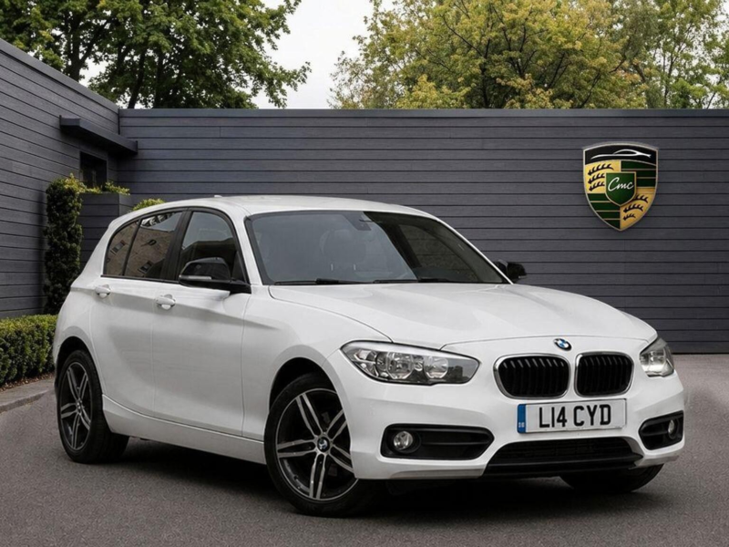 2018 BMW 1 Series 1.5 118i Sport Auto Euro 6 (s/s) 5dr in White — image 1