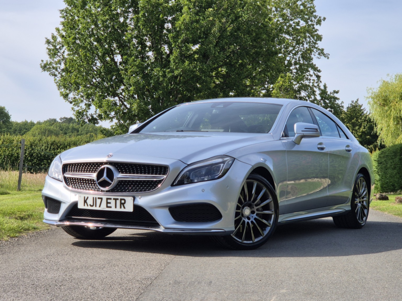 2017 Mercedes-Benz Cls 3.0 Cls350d V6 Amg Line in Silver — image 1