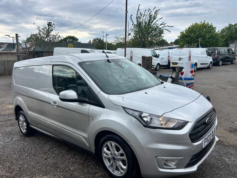 2022 Ford Transit Connect 1.5 250 Ecoblue Limited L2 Euro 6 (s/s) 5dr in Silver — image 1