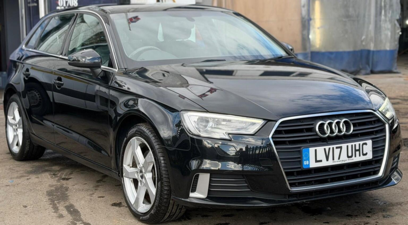 2017 Audi A3 1.4 Tfsi Cod Sport Sportback S Tronic Euro 6 (s/s) 5dr in Black — image 1