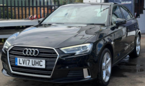 2017 Audi A3 1.4 Tfsi Cod Sport Sportback S Tronic Euro 6 (s/s) 5dr in Black — image 3