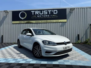 2018 Volkswagen Golf 1.4 Tsi Se Nav Euro 6 (s/s) 5dr in White — image 3