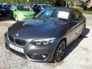 2019 BMW 2 Series 2.0 220i Sport Coupe in Grey — image 3