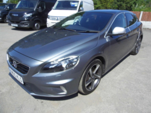 2015 Volvo V40 2.0 D3 R-Design Nav Euro 6 (s/s) 5dr in Grey — image 3
