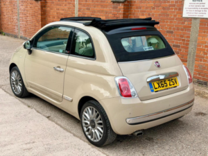 2015 Fiat 500c 1.2 Eco Lounge Euro 6 (s/s) 2dr in Brown — image 2