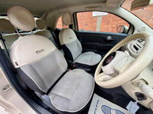 2015 Fiat 500c 1.2 Eco Lounge Euro 6 (s/s) 2dr in Brown — image 3