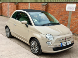 2015 Fiat 500c 1.2 Eco Lounge Euro 6 (s/s) 2dr in Brown — image 4