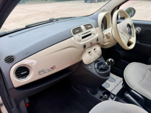 2015 Fiat 500c 1.2 Eco Lounge Euro 6 (s/s) 2dr in Brown — image 5