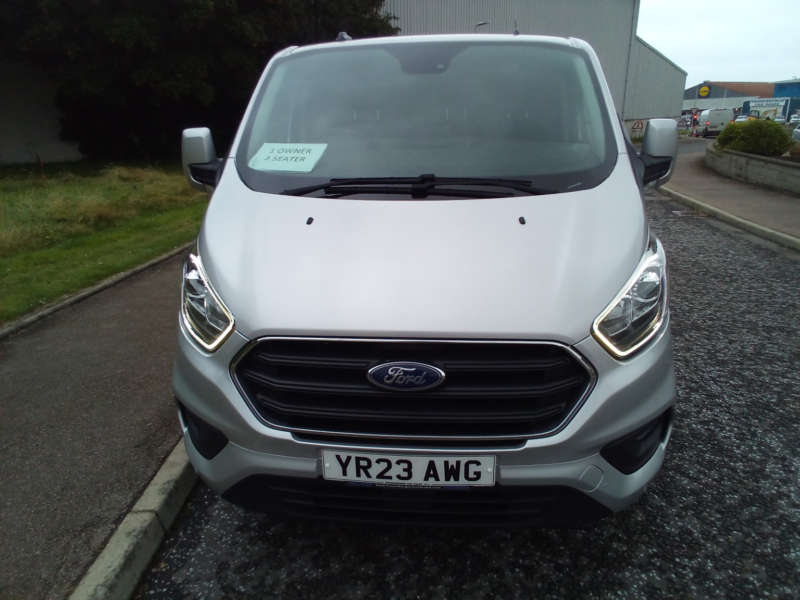 2023 Ford Transit Custom Transit Custom Limited Van 280 L1 2.0l Ecoblue 130ps Fwd 6 Speed Manual in Silver — image 1