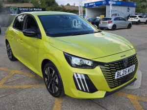 2025 Peugeot 208 1.2 Puretech Allure Euro 6 (s/s) 5dr in Yellow — image 3