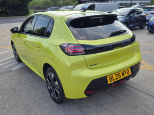 2025 Peugeot 208 1.2 Puretech Allure Euro 6 (s/s) 5dr in Yellow — image 5