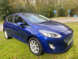 2018 Ford Fiesta 1.0 T Ecoboost Zetec in Blue — image 2