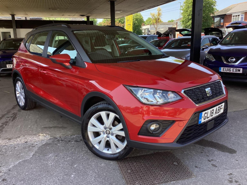 2018 SEAT Arona 1.6 Tdi Se Technology Lux Euro 6 (s/s) 5dr in Red — image 1