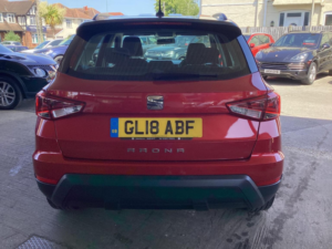 2018 SEAT Arona 1.6 Tdi Se Technology Lux Euro 6 (s/s) 5dr in Red — image 6