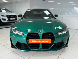 2022 BMW M3 3.0 Biturbo Competition Steptronic M Xdrive Euro 6 (s/s) 4dr in Green — image 3