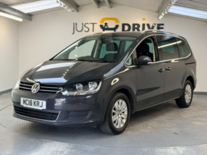 2018 Volkswagen Sharan 2.0 Tdi Se Nav MPV 5dr Diesel DSG Euro 6 (s/s) (150 Ps) in Grey — image 2