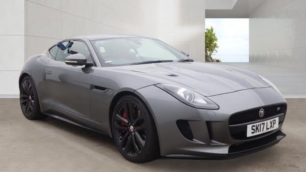 2017 Jaguar F-Type 3.0 V6 S Coupe 2dr Petrol Auto AWD Euro 6 (s/s) (380 Ps) in Grey — image 1
