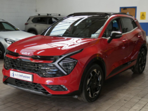 2025 Kia Sportage 1.6 T-Gdi 13.8kwh Gt-Line S SUV 5dr Petrol Plug-In Hybrid Auto AWD Euro 6 (s/s) (241 Bhp) in Red — image 3