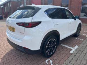 2025 Mazda Cx-5 2.0 E-Skyactiv G Mhev Exclusive-Line Auto Euro 6 (s/s) 5dr in White — image 4